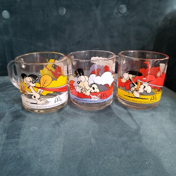Vintage Garfield McDonald's Coffee/Tea Mugs - Picture 2 of 5